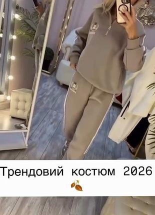 Стильний костюм на флісі
