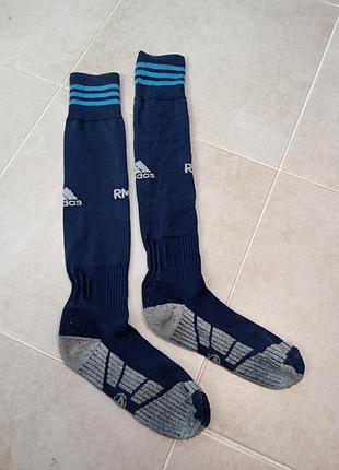Футбольні гетри adidas real madrid (реал мадрид) / оригінал / р. 4 (40-42)