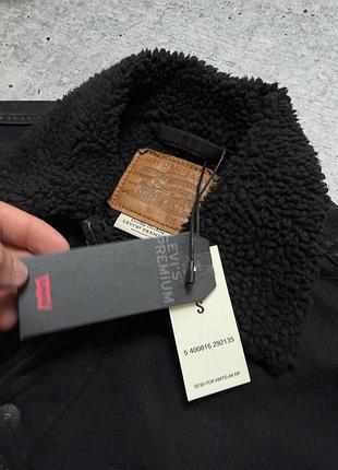 Чоловіча куртка levi’s sherpa denim jacket 6