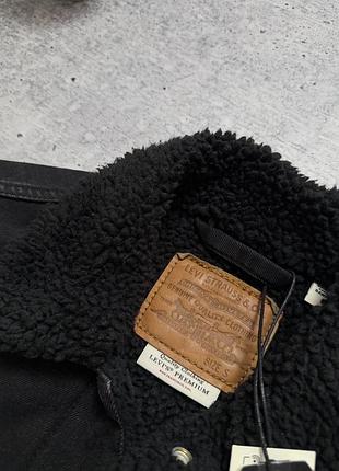 Чоловіча куртка levi’s sherpa denim jacket 7