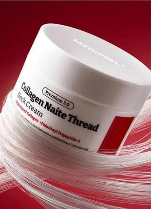 Крем для шиї medipeel premium collagen naite thread neck cream 3.0 100 мл