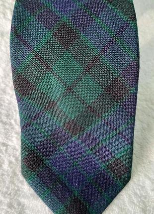 Шотландский шерстяной галстук клана mackay (mackay clan tartan tie), 100% шерсть