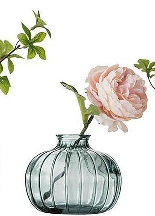 Набір із 3 ваз 11/10/8 см set kleine vase декоративні скляні вази для квітів/сухоцвітів