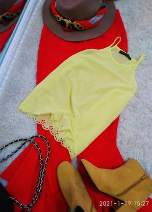 Ніжна майка блуза з перфорацією р. 38/10