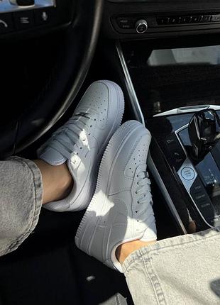 Nike air force 1 white premium 3
