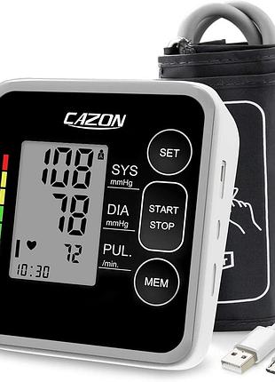 Тонометр, измеритель давления cazon digital blood pressure monitor b26, белый