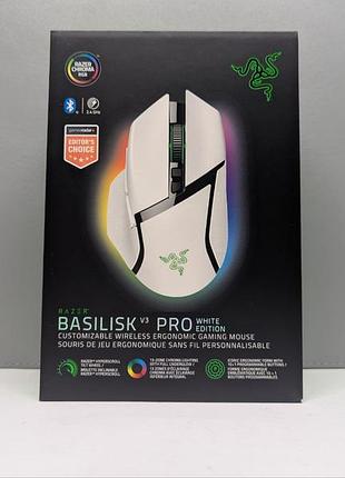 Ігрова миша razer basilisk v3 pro wireless white edition
