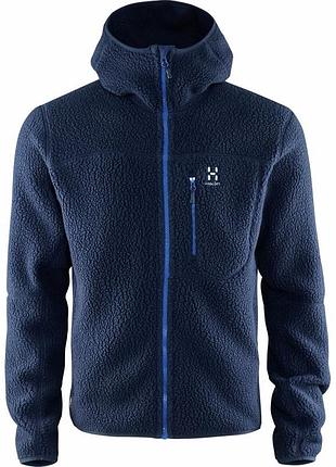 Фірмова флісова куртка кофта haglofs pile hooded fleece jacket - men's