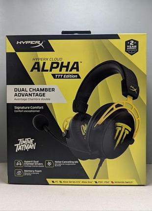 Гарнітура hyperx cloud alpha timthetatman edition