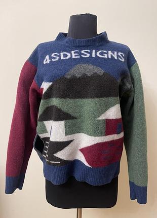 Жіночий светр з валяноі вовни s/m 4s designs