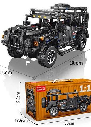 Машинка конструктор джип hummer h1