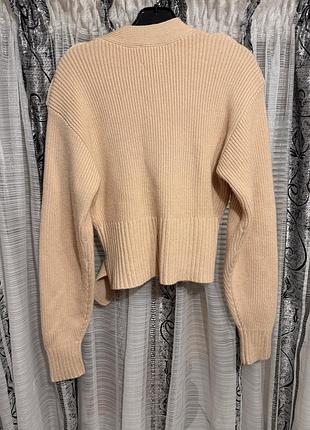 Кардиган h&m edition studio вовна шерсть 3