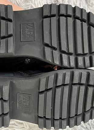 Чоботи zara 33 4