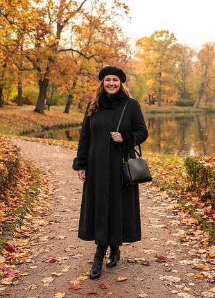 Элегантное удлиненное пальто marks &amp; spencer. шерсть, кашемир, мохер.