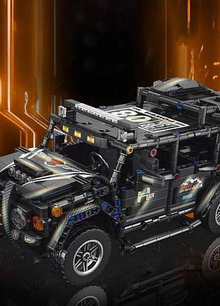 Машинка конструктор джип hummer радіокерування + підсвітка h1 масштаб 1:14