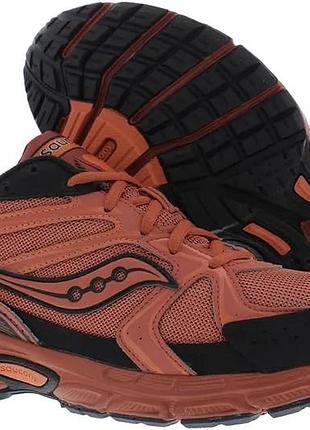 Мужские кроссовки saucony, размер 45, темно-красные, 29 см