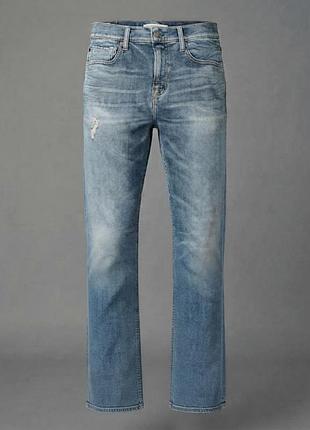 Люксові чоловічі дизайнерські джинси calvin klein jeans , сша розмір w34 - l32