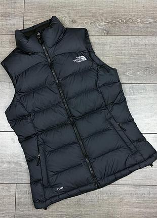 Оригінальна пухова жилетка жилет the north face 700