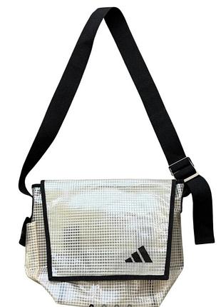 Вживана напівпрозора сумка adidas через плече в стилі y2k