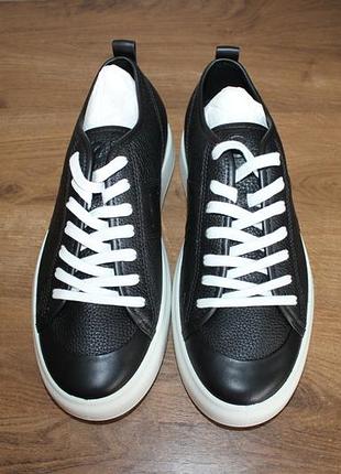 Кожаные кеды ecco street ace, 41 размер