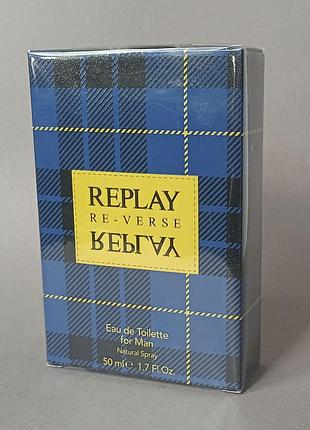 Replay signature re-verse for men 50 мл для мужчин (оригинал)