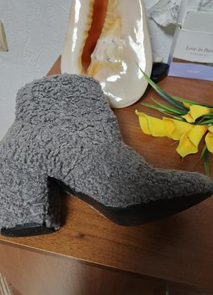 Чоботи жіночі хутряні ботинки сапоги черевики осінні демі 10