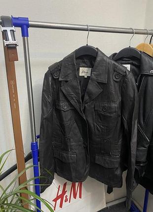 Шкіряний піджак жакет etamleathers real leathers пальто шкіра куртка кожа 3