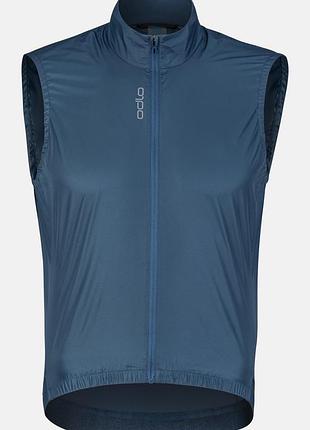 Фірмовий легкий жилет odlo essential windproof cycling vest
