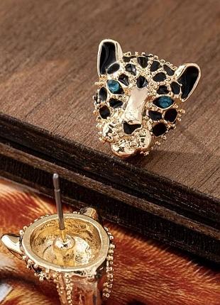 Жіночі сережки леопард 🐆 3