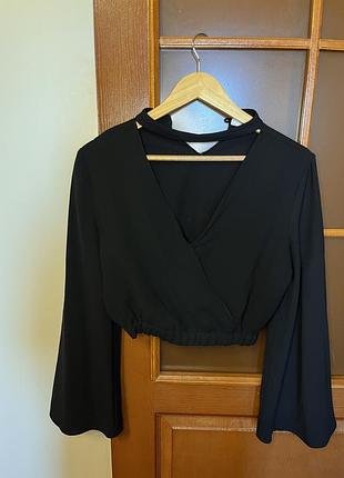 Жіноча блузка zara чорна