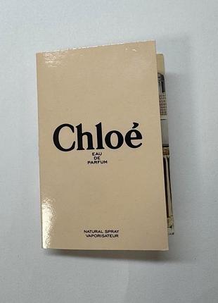 Пробник парфумів хлое chloe eau de parfum жіночий, 1.2 мл