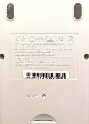 Графический калькулятор casio fx-9750gii оригинал программируемый с крышкой 2