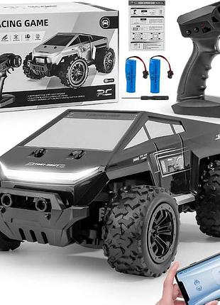 Радіокерована швидкісна позашляхова машинка cybertruck pickup масштаб 1:20