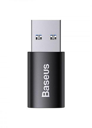 Перехідник baseus ingenuity series mini otg type-c to usb 3.1 black