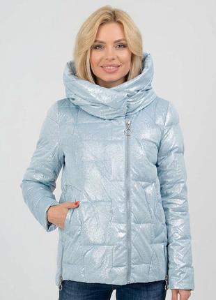Красивая зимняя куртка от известного азиатского бренда верхней одежды zlly🩵🩵
