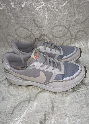 Чоловік оригінальні кросівки nike waffle debut grey fog