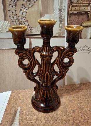 Подсвечник осветленная