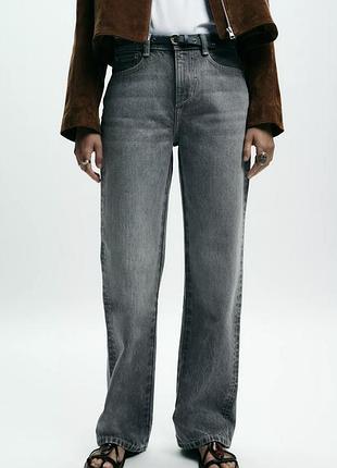 Прямі джинси zara 7