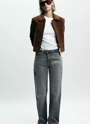 Прямі джинси zara