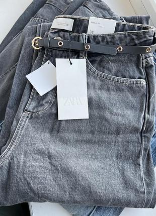 Прямі джинси zara 9