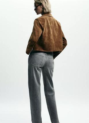 Прямі джинси zara 6