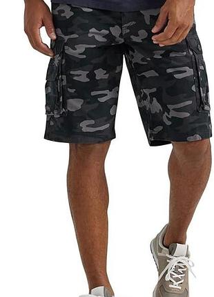 Мужские шорты lee cargo 40/xxl/56, камуфляжные