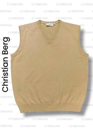 Жилет из кашемира christian berg