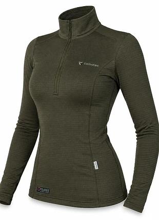 Термокофта жіноча pani hawk polarheat qs олива s