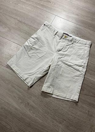 Белые мужские шорты tommy hilfiger