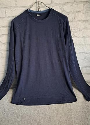 Чоловічий термолонгслів зі 100% вовни мериноса (merino wool) розмір l