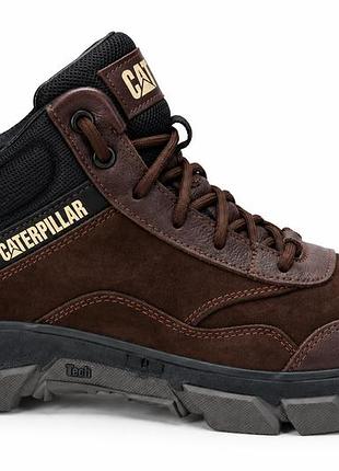 Чоловічі зимові шкіряні черевики brown ranger