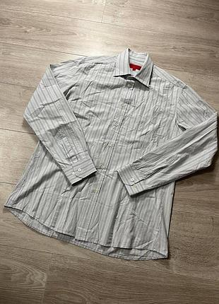 Мужская стильная рубашка hugo boss