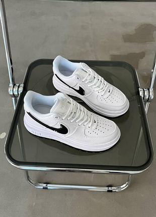 Nike air force 1 white/black premium 5