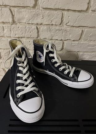 Кеди високі  сonverse chuck taylor all star,сині , розмір 37